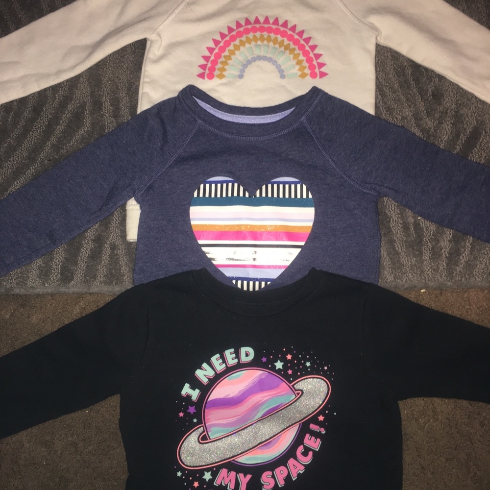 Three 4T sweaters